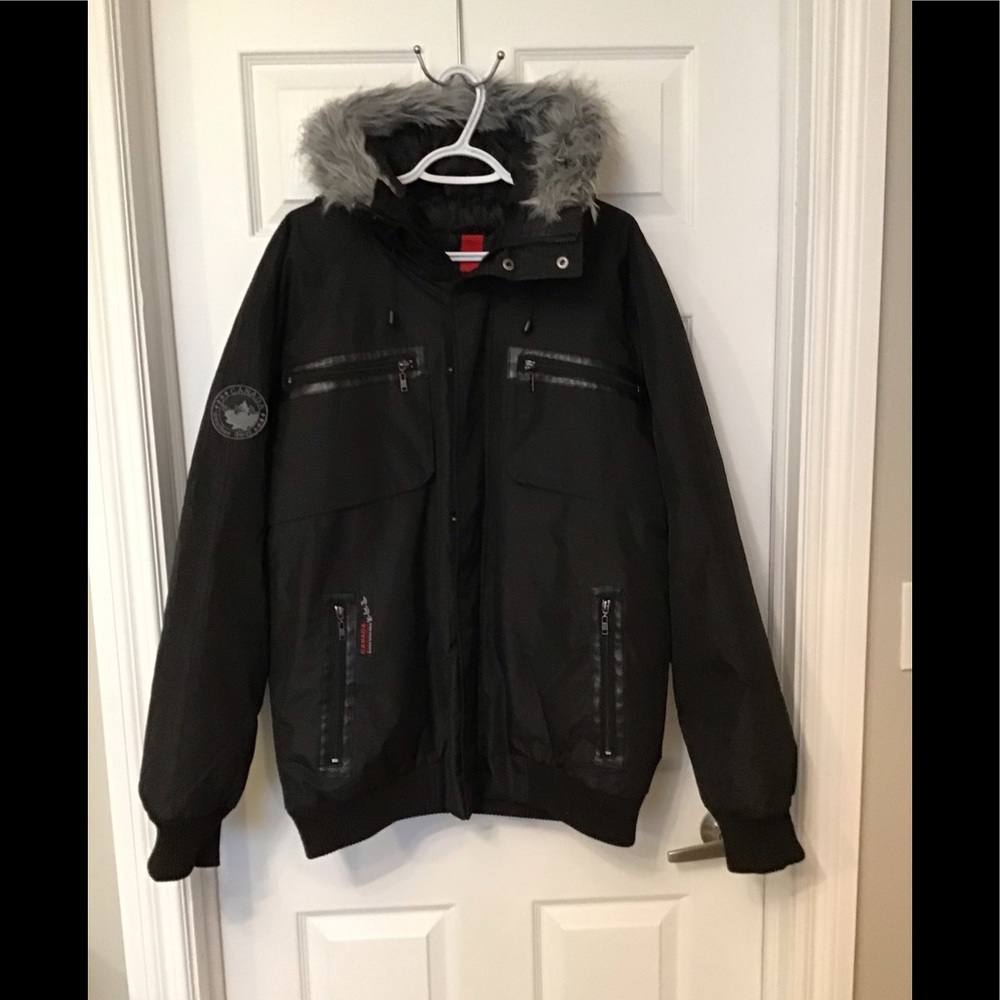 Mens Canada Weather Gear Downfill Parka